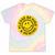 Be Kind Rewind Shirt Retro Nostalgia Sticker 80s 90s Tee Premium Tri-Blend Tie-Dye T-Shirts Hazy Rainbow Tie-Dye