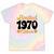 Limited 1970 Edition Retro Vintage 70s Nostalgia Premium Tie-Dye T-Shirts Hazy Rainbow Tie-Dye