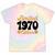 Limited 1970 Edition Retro Vintage 70s Nostalgia Tie-Dye T-Shirts Hazy Rainbow Tie-Dye
