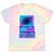 Lofi Reverie Analog Dreams Pixel 90s Desktop VHS Nostalgia Tie-Dye T-Shirts Hazy Rainbow Tie-Dye