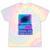 Lofi Reverie Analog Dreams Pixel 90s Desktop VHS Nostalgia Tie-Dye T-Shirts Hazy Rainbow Tie-Dye