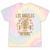 Los Angeles Hotrods Automotive Nostalgia Distressed Tie-Dye T-Shirts Hazy Rainbow Tie-Dye