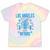 Los Angeles Hotrods Automotive Nostalgia Premium Tri-Blend Tie-Dye T-Shirts Hazy Rainbow Tie-Dye