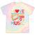 I Love 70's Music Retro Style Nostalgia Cassette 1970s Party Tie-Dye T-Shirts Hazy Rainbow Tie-Dye