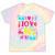 I Love The 90'S 90s Nostalgia Tie-Dye T-Shirts Hazy Rainbow Tie-Dye I Love The 90'S 90s Nostalgia Tie-Dye T-Shirts Hazy Rainbow Tie-Dye