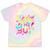 I Love The 90'S 90s Retro Nostalgia Premium Tri-Blend Tie-Dye T-Shirts Hazy Rainbow Tie-Dye