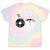 Old School Dad OG Hip Hop Head Vinyl Retro 80s90s Nostalgia Tie-Dye T-Shirts Hazy Rainbow Tie-Dye