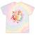 Old-School Hip Hop 80's 90's Style Music Cassette Nostalgia Tie-Dye T-Shirts Hazy Rainbow Tie-Dye