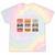 Old School Playlist Nostalgia Vibes Cassette Tie-Dye T-Shirts Hazy Rainbow Tie-Dye