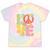 Peace Sign Love Groovy Vibes Costume Nostalgia 1980s Fashion Tie-Dye T-Shirts Hazy Rainbow Tie-Dye