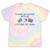 PLEASE BE PATIENT WITH ME I'M FROM THE 1900s 90s Meme Tie-Dye T-Shirts Hazy Rainbow Tie-Dye