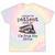 Please Be Patient With Me I'm From The 1900s Aged Train Tie-Dye T-Shirts Hazy Rainbow Tie-Dye