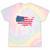 Please Be Patient With Me I'm From The 1900s American Flag Tie-Dye T-Shirts Hazy Rainbow Tie-Dye