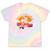 Please Be Patient With Me I'm From The 1900s Halloween Premium Tie-Dye T-Shirts Hazy Rainbow Tie-Dye