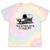Please Be Patient With Me I'm From The 1900s Oxen And Wagon Tie-Dye T-Shirts Hazy Rainbow Tie-Dye