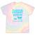 Please Be Patient With Me I'm From The 1900s Pixel Wagon Tie-Dye T-Shirts Hazy Rainbow Tie-Dye