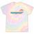 Please Be Patient With Me I'm From The 1900s Retro 90s Premium Tie-Dye T-Shirts Hazy Rainbow Tie-Dye