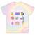 Please Be Patient With Me I'm From The 1900s Retro 90's Tie-Dye T-Shirts Hazy Rainbow Tie-Dye
