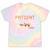 Please Be Patient With Me I'm From The 1900s Trail Wagon Tie-Dye T-Shirts Hazy Rainbow Tie-Dye
