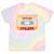 Please Be Patient With Me I'm From The 1900s Vintage Dad Premium Tie-Dye T-Shirts Hazy Rainbow Tie-Dye