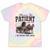 Please Be Patient With Me I'm From The 1900s Vintage Raglan Baseball Tee Tie-Dye T-Shirts Hazy Rainbow Tie-Dye
