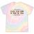 Please Slow Down I'm From The 1900s Tie-Dye T-Shirts Hazy Rainbow Tie-Dye