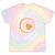 Pluto Never Forget Space Nostalgia Planetary Humor Tie-Dye T-Shirts Hazy Rainbow Tie-Dye
