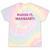Punch It Margaret Vintage Retro 1980's Nostalgia Tie-Dye T-Shirts Hazy Rainbow Tie-Dye