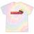Retro 80's 90's Music Nostalgia Video Cassette Tape VHS Tie-Dye T-Shirts Hazy Rainbow Tie-Dye