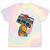 Retro 90s Boombox Nostalgia Party For Music Lovers Men Women Tie-Dye T-Shirts Hazy Rainbow Tie-Dye