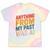 Retro AI Nostalgia Quote Distressed Vintage Tie-Dye T-Shirts Hazy Rainbow Tie-Dye