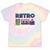 Retro Gaming Nostalgia Tee Perfect For Vintage Lovers Tie-Dye T-Shirts Hazy Rainbow Tie-Dye