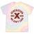Retro Gen X 1965-1980 Sarcastic Nostalgia Graphic Tie-Dye T-Shirts Hazy Rainbow Tie-Dye