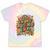 Retro Nostalgia Era Disco Groovy 80s 90s Vintage Aesthetic Premium Tri-Blend Tie-Dye T-Shirts Hazy Rainbow Tie-Dye
