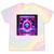 Retro Nostalgia Vaporwave- Error 404 Tie-Dye T-Shirts Hazy Rainbow Tie-Dye