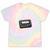 Retro Pager 90s Nostalgia Premium Tri-Blend Tie-Dye T-Shirts Hazy Rainbow Tie-Dye