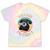 Retro Phone Never Forget Nostalgia Vintage Raglan Baseball Tee Tie-Dye T-Shirts Hazy Rainbow Tie-Dye
