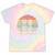 Retro Snack Goals Icon Nostalgia Tie-Dye T-Shirts Hazy Rainbow Tie-Dye