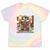 Retro Tech Stack 80s 90s Nostalgia Analog Devices Tie-Dye T-Shirts Hazy Rainbow Tie-Dye