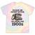 Sarcastic Please Be Patient I'm From The 1900s Premium Tri-Blend Tie-Dye T-Shirts Hazy Rainbow Tie-Dye
