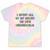 I Spent All My Money On 90's Memorabilia Nostalgia & Retro Tie-Dye T-Shirts Hazy Rainbow Tie-Dye