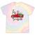 Tis The Season Holiday Nostalgia Red Truck Tie-Dye T-Shirts Hazy Rainbow Tie-Dye