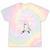 I Used To Be Somebody Nostalgia Halloween Spooky Season Tie-Dye T-Shirts Hazy Rainbow Tie-Dye