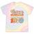 Vintage 1970 Birthday Retro Style 70's Born Nostalgia Outfit Premium Tri-Blend Tie-Dye T-Shirts Hazy Rainbow Tie-Dye