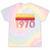 Vintage 1970 Retro Style 70's Born Nostalgia Vibes Birthday Tie-Dye T-Shirts Hazy Rainbow Tie-Dye