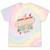 Vintage 1980 Retro Badge Decade Nostalgia Graphic Emblem Tie-Dye T-Shirts Hazy Rainbow Tie-Dye