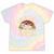 Vintage Please Be Patient With Me I'm From The 1900s Wagon Tie-Dye T-Shirts Hazy Rainbow Tie-Dye