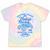 Vintage Racing Automotive Nostalgia Distressed Car Premium Tri-Blend Tie-Dye T-Shirts Hazy Rainbow Tie-Dye