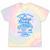 Vintage Racing Automotive Nostalgia Distressed Car Tie-Dye T-Shirts Hazy Rainbow Tie-Dye