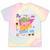 Vintage Retro 80's Baby 90's Made Me 1980s 1990s Nostalgia Premium Tri-Blend Tie-Dye T-Shirts Hazy Rainbow Tie-Dye